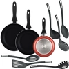 Image de Wellhome Ensemble De Poêles 16/20/24 Cm 3 Pièces One Size