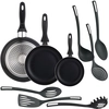 Image de Wellhome Ensemble De Poêles 16/20/24 Cm 3 Pièces One Size