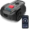 Image de Robot Tondeuse à Gazon Connecté Pelouses 500m2 Cable Périphérique 300m + Station de charge - Contrôle via Application GOODYEAR