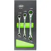 Image de Jbm Clé à Cliquet Double End Ring Wrench Set 8-19 Mm 3 Unités
