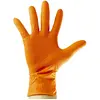 Image de Jbm Gants Jetables En Nitrile Orange 7.0mil Texture Diamant 90 Unités