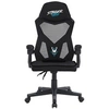 Image de Chaise Gaming Stinger Station Sense Ergonomique Tissu Noir