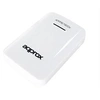 Image de - Banque d'alimentation - 7800 mAh - 2 connecteurs de sortie (USB) - sur le câble : Micro-USB - blanc