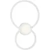 Image de Inspired Mantra - Mural - Applique murale Cercles, 24W, 3000K, 1440lm, blanc