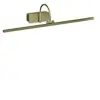 Image de Inspired Mantra Fusion - Paracuru - Applique murale, Picture Light, 12W, 3000K, 908lm, laiton antique