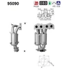 Image de Catalyseur As 95090 Toyota