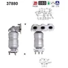 Image de Catalyseur As 37880 Seat;Skoda;Volkswagen