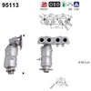 Image de Catalyseur As 95113 Toyota