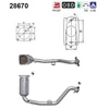 Image de Catalyseur As 28670 Peugeot