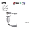 Image de Catalyseur As 15779 Citroen;Peugeot