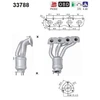 Image de Catalyseur As 33788 Seat;Skoda;Volkswagen