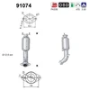 Image de Catalyseur As 91074 Suzuki