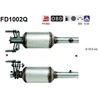 Image de Filtre À Particules / À Suie, Échappement Fd1002q As As Fd1002q Mercedes-Benz