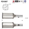 Image de Filtre À Particules / À Suie, Échappement Fd1007 As As Fd1007 Citroen;Peugeot