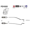 Image de Filtre À Particules / À Suie, Échappement Fd1022 As As Fd1022 Opel