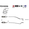 Image de Filtre À Particules / À Suie, Échappement Fd1022q As As Fd1022q Opel