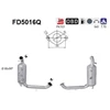 Image de Filtre À Particules / À Suie, Échappement Fd5016q As As Fd5016q Ford;Mazda;Volvo