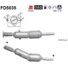 Image de Filtre À Particules / À Suie, Échappement Fd5035 As As Fd5035 Renault