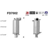 Image de Filtre À Particules / À Suie, Échappement Fd7002 As As Fd7002 Volkswagen