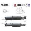 Image de Filtre À Particules / À Suie, Échappement Fd5026 As As Fd5026 Chevrolet