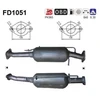 Image de Filtre À Particules / À Suie, Échappement Fd1051 As As Fd1051 Ford