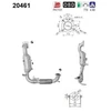 Image de Catalyseur As 20461 Ford