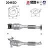 Image de Catalyseur As 20463d Ford