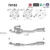 Image de Catalyseur As 74153 Nissan