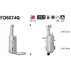 Image de Filtre À Particules / À Suie, Échappement Fd5074q As As Fd5074q Alfa Romeo;Citroen;Fiat;Lancia;Opel;Peugeot;Suzuki;Vauxhall