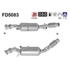 Image de Filtre À Particules / À Suie, Échappement Fd5083 As As Fd5083 Mercedes-Benz