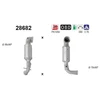 Image de Catalyseur As 28682 Citroen;Ds;Opel;Peugeot