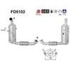 Image de Filtre À Particules / À Suie, Échappement Fd5102 As As Fd5102 Ford