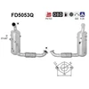 Image de Filtre À Particules / À Suie, Échappement Fd5053q As As Fd5053q Ford;Mazda;Volvo