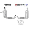 Image de Filtre À Particules / À Suie, Échappement Fd5116q As As Fd5116q Ford