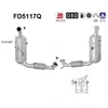 Image de Filtre À Particules / À Suie, Échappement Fd5117q As As Fd5117q Ford