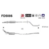 Image de Filtre À Particules / À Suie, Échappement Fd5086 As As Fd5086 Citroen;Peugeot