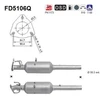 Image de Filtre À Particules / À Suie, Échappement Fd5106q As As Fd5106q Citroen;Peugeot