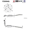 Image de Filtre À Particules / À Suie, Échappement Fd5094q As As Fd5094q Ford