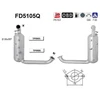 Image de Filtre À Particules / À Suie, Échappement Fd5105q As As Fd5105q Ford