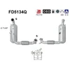 Image de Filtre À Particules / À Suie, Échappement Fd5134q As As Fd5134q Ford;Mazda