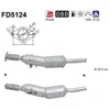 Image de Filtre À Particules Diesel, Système D'Échappement Fd5124 As As Fd5124 Renault