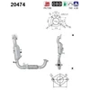 Image de Catalyseur As 20474 Ford