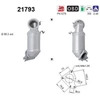 Image de Catalyseur As 21793 Opel;Saab