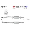 Image de Filtre À Particules / À Suie, Échappement Fd5051 As As Fd5051 Opel;Vauxhall