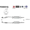 Image de Filtre À Particules / À Suie, Échappement Fd5051q As As Fd5051q Opel;Vauxhall