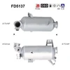 Image de Filtre À Particules / À Suie, Échappement Fd5137 As As Fd5137 Volkswagen