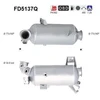 Image de Filtre À Particules / À Suie, Échappement Fd5137q As As Fd5137q Volkswagen