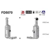 Image de Filtre À Particules / À Suie, Échappement Fd5070 As As Fd5070 Opel