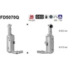 Image de Filtre À Particules / À Suie, Échappement Fd5070q As As Fd5070q Opel
