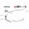 Image de Filtre À Particules / À Suie, Échappement Fd5155 As As Fd5155 Audi;Volkswagen